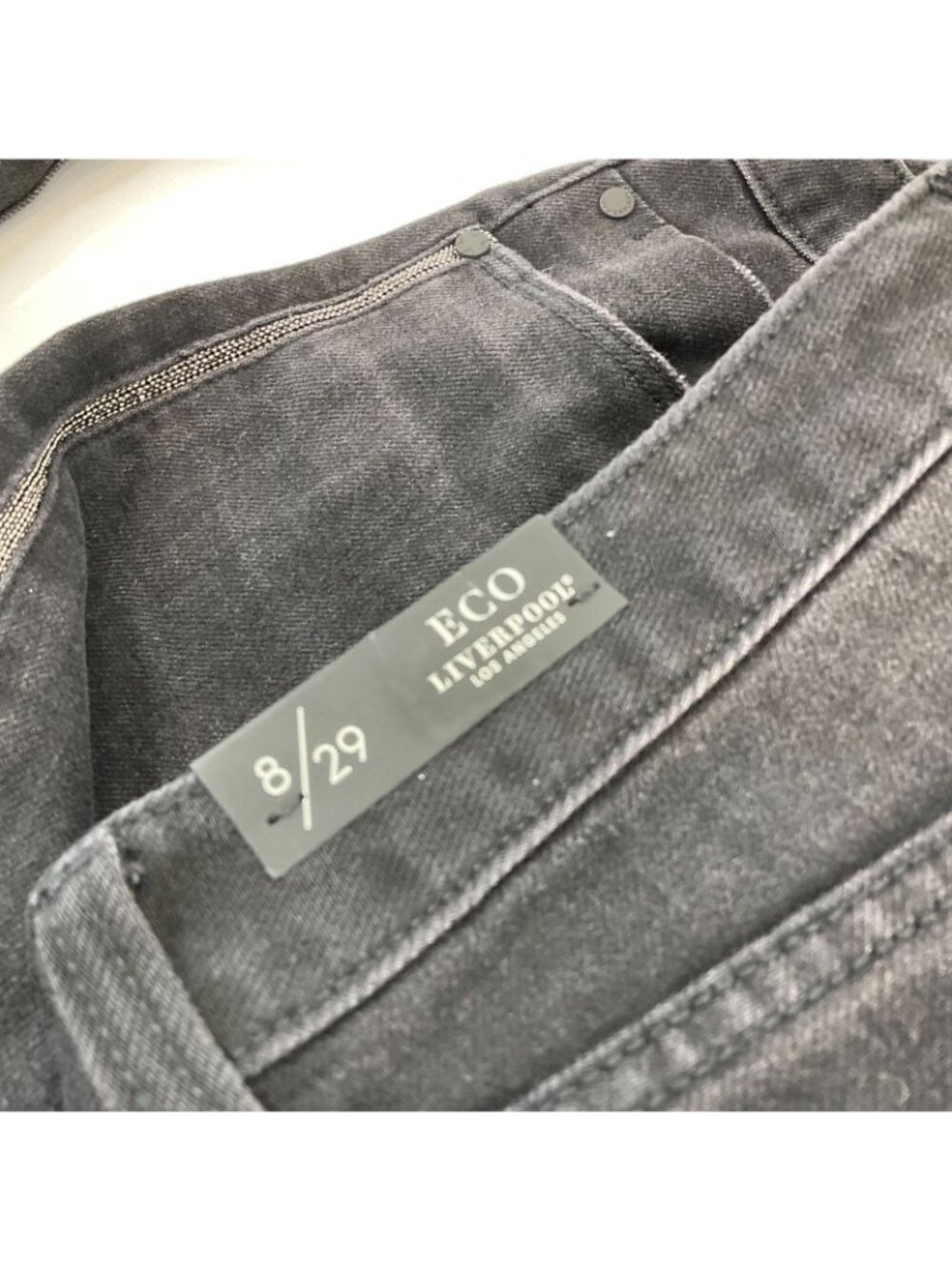 Liverpool Los Angeles Jeans Womens Sz 8/29 Mirror Cove Relaxed Stretch Nwt $98 - Picture 7 of 11